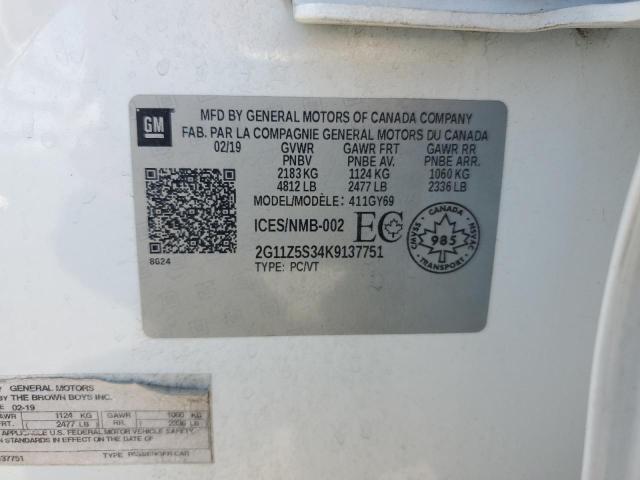 2019 CHEVROLET IMPALA LT - 2G11Z5S34K9137751