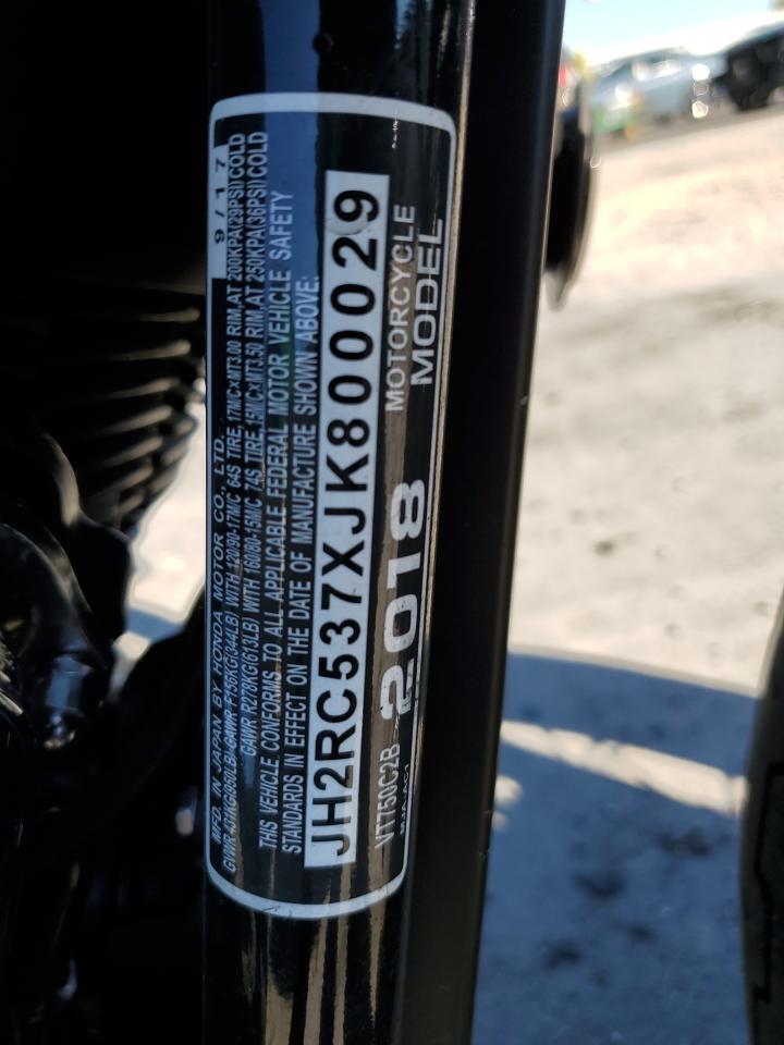 JH2RC537XJK800029 HONDA VT CYCLE 2018
