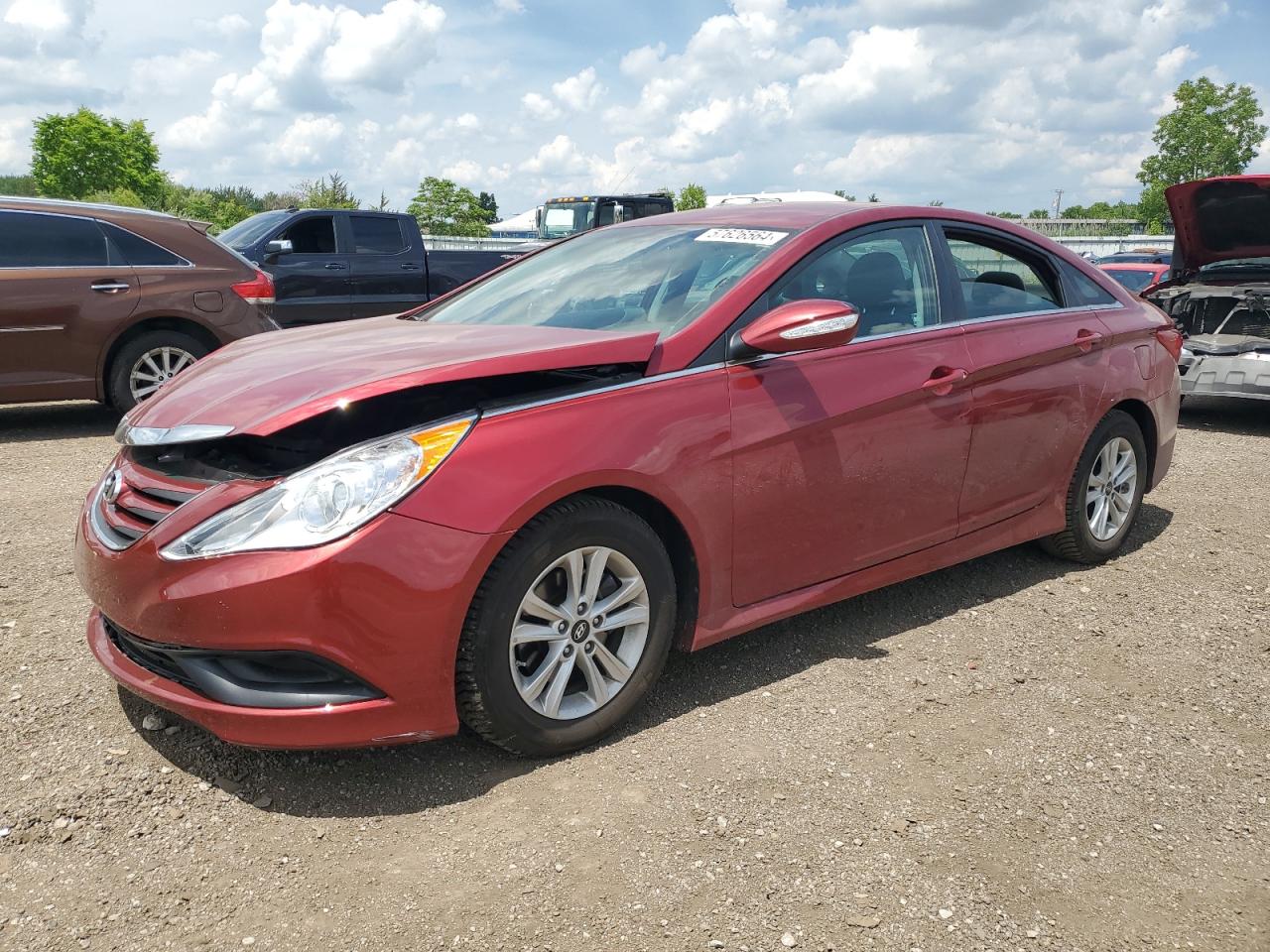 5NPEB4AC3EH822575 2014 Hyundai Sonata Gls