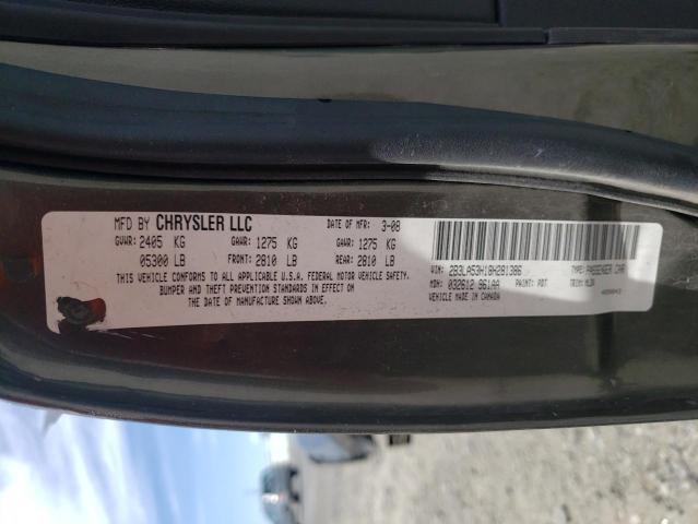 2008 Dodge Charger R/T VIN: 2B3LA53H18H281386 Lot: 59135434