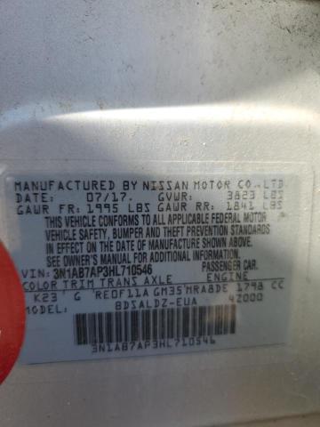 2017 NISSAN SENTRA S - 3N1AB7AP3HL710546