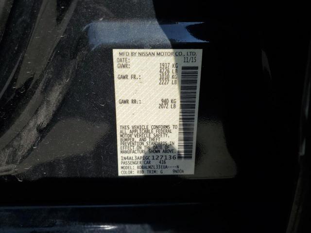 2016 NISSAN ALTIMA 2.5 - 1N4AL3AP1GC127136