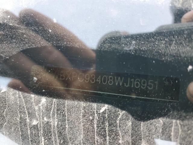 2008 BMW X3 3.0Si VIN: WBXPC93408WJ16951 Lot: 56302974