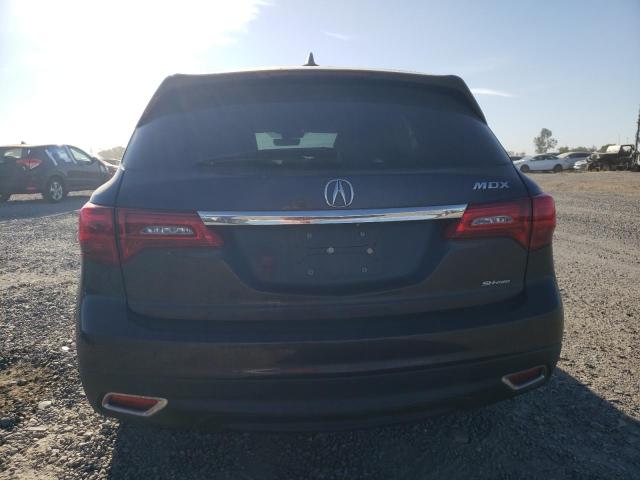 2016 Acura Mdx Technology VIN: 5FRYD4H42GB029578 Lot: 59331794