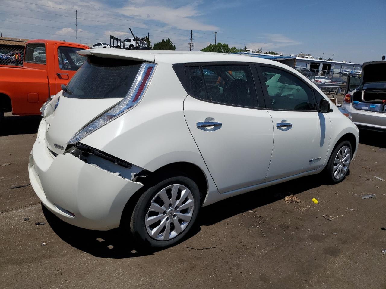 2015 Nissan Leaf S vin: 1N4AZ0CP6FC329589