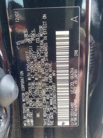 2008 Lexus Gx 470 VIN: JTJBT20X380159497 Lot: 59642074