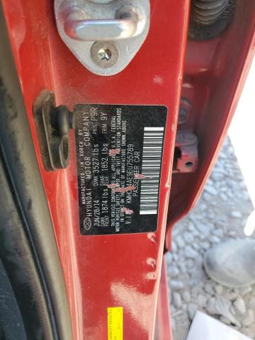 2014 Hyundai Accent Gls VIN: KMHCU4AE9EU755789 Lot: 58714734