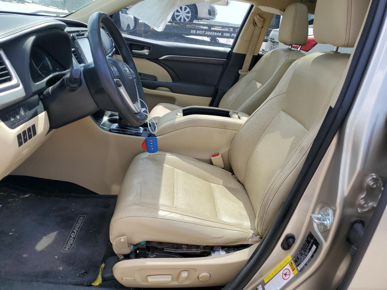 5TDYKRFH3FS044336 2015 Toyota Highlander Limited