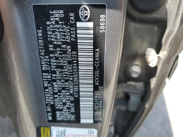 2005 Toyota Camry Le VIN: 4T1BE32K65U944228 Lot: 57004844