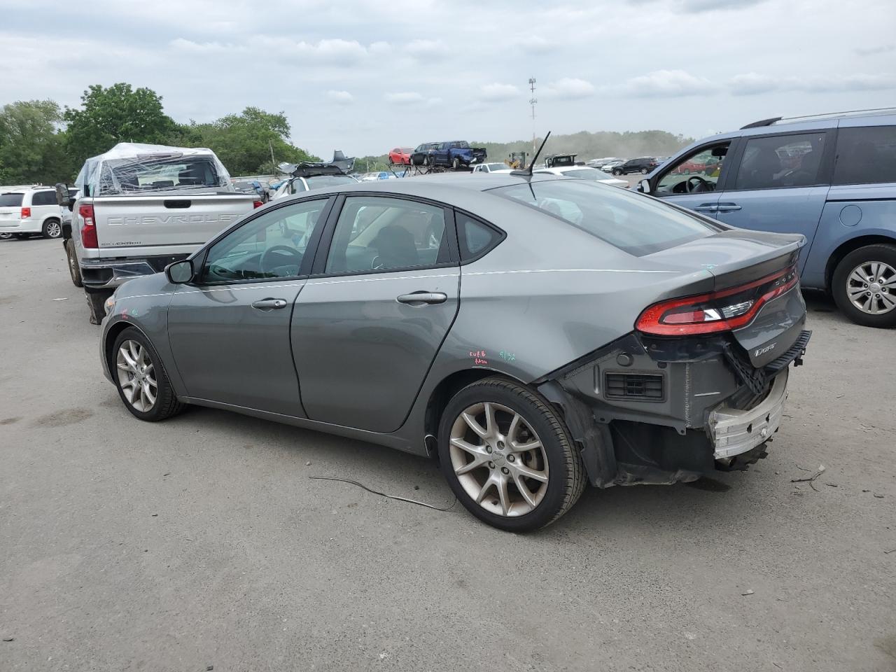 Lot #2876336796 2013 DODGE DART SXT