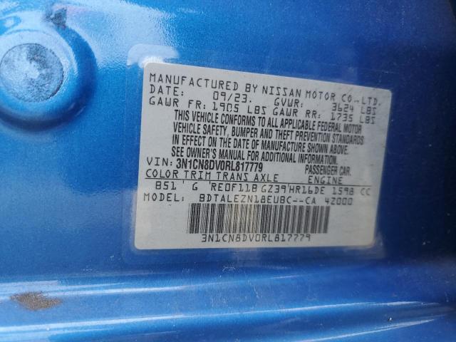2024 NISSAN VERSA S - 3N1CN8DV0RL817779