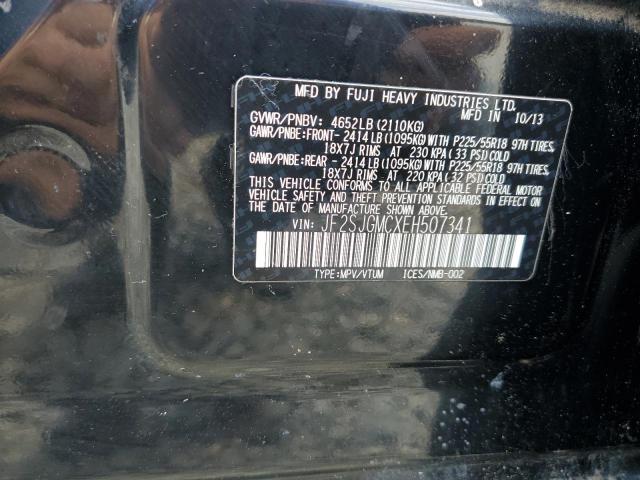 2014 Subaru Forester 2.0Xt Touring VIN: JF2SJGMCXEH507341 Lot: 60129044