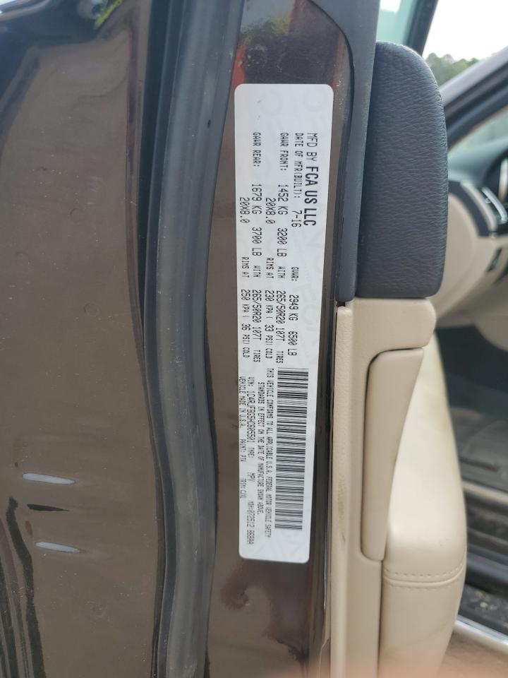 1C4RJFBG5HC605501 2017 Jeep Grand Cherokee Limited