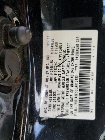 2013 Acura Tl Tech VIN: 19UUA8F53DA013195 Lot: 57808284