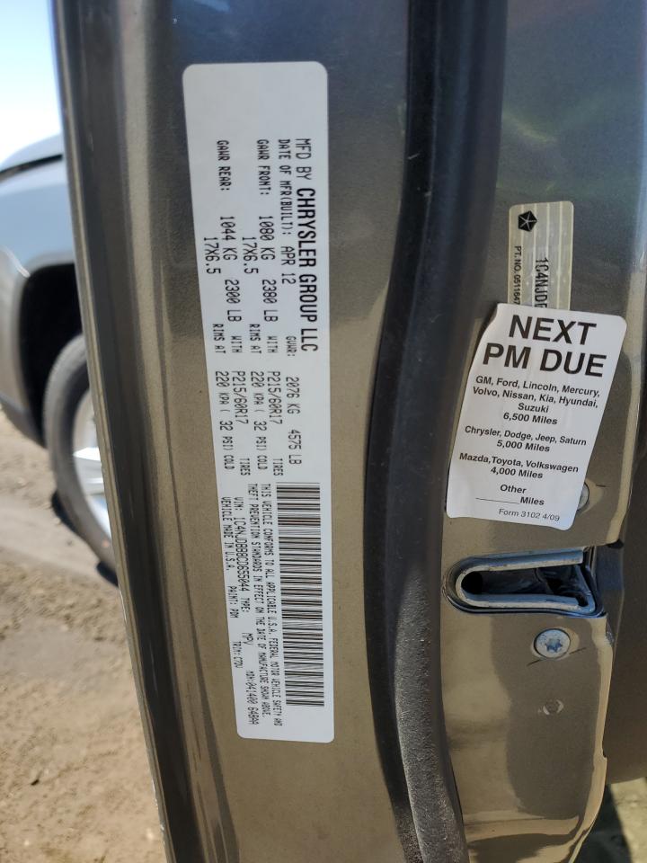 1C4NJDBB8CD655044 2012 Jeep Compass Sport