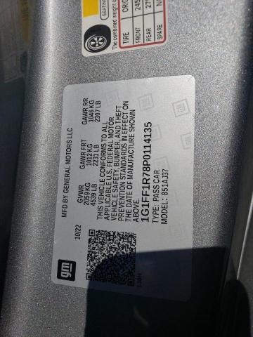 2023 CHEVROLET CAMARO LT1 - 1G1FF1R78P0114135