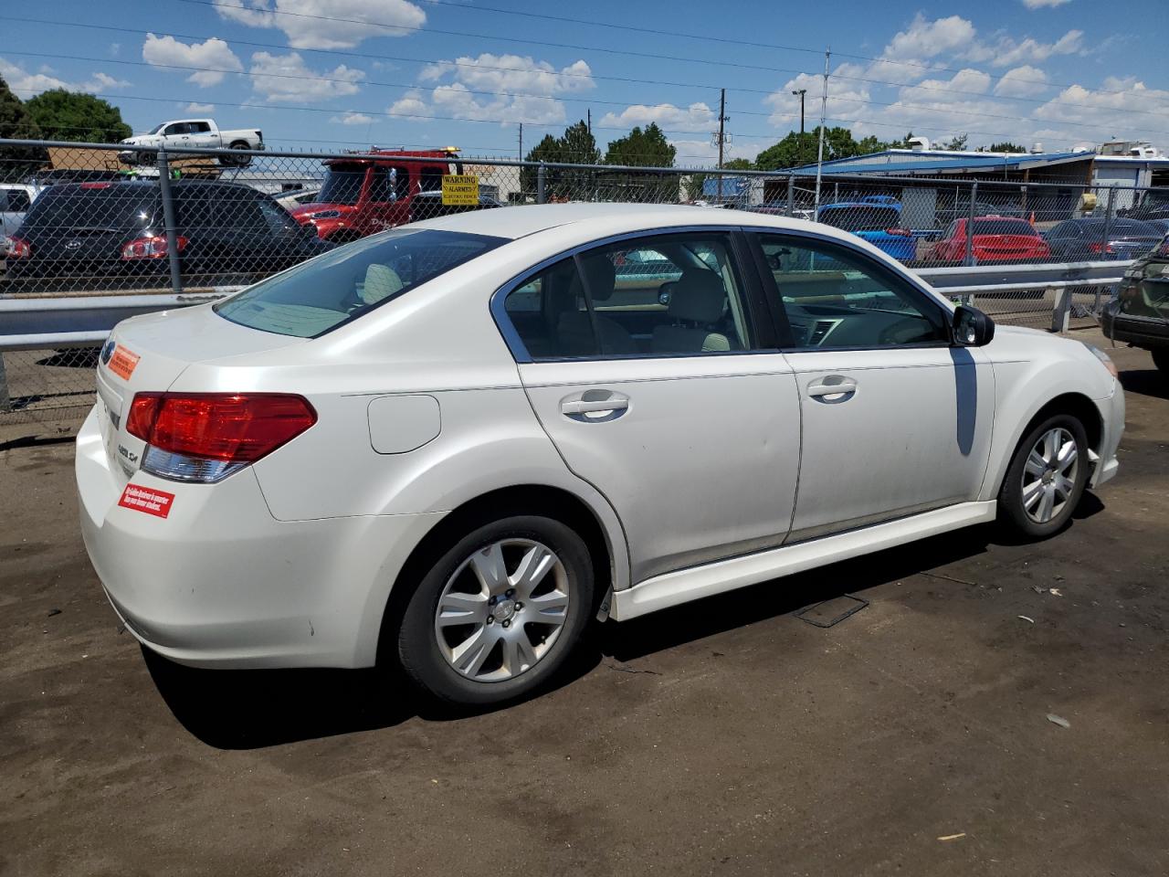 4S3BMBA63B3217670 2011 Subaru Legacy 2.5I