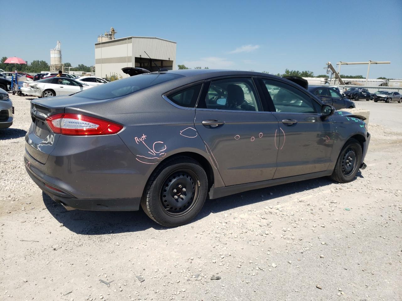 2014 Ford Fusion S vin: 3FA6P0G74ER123919