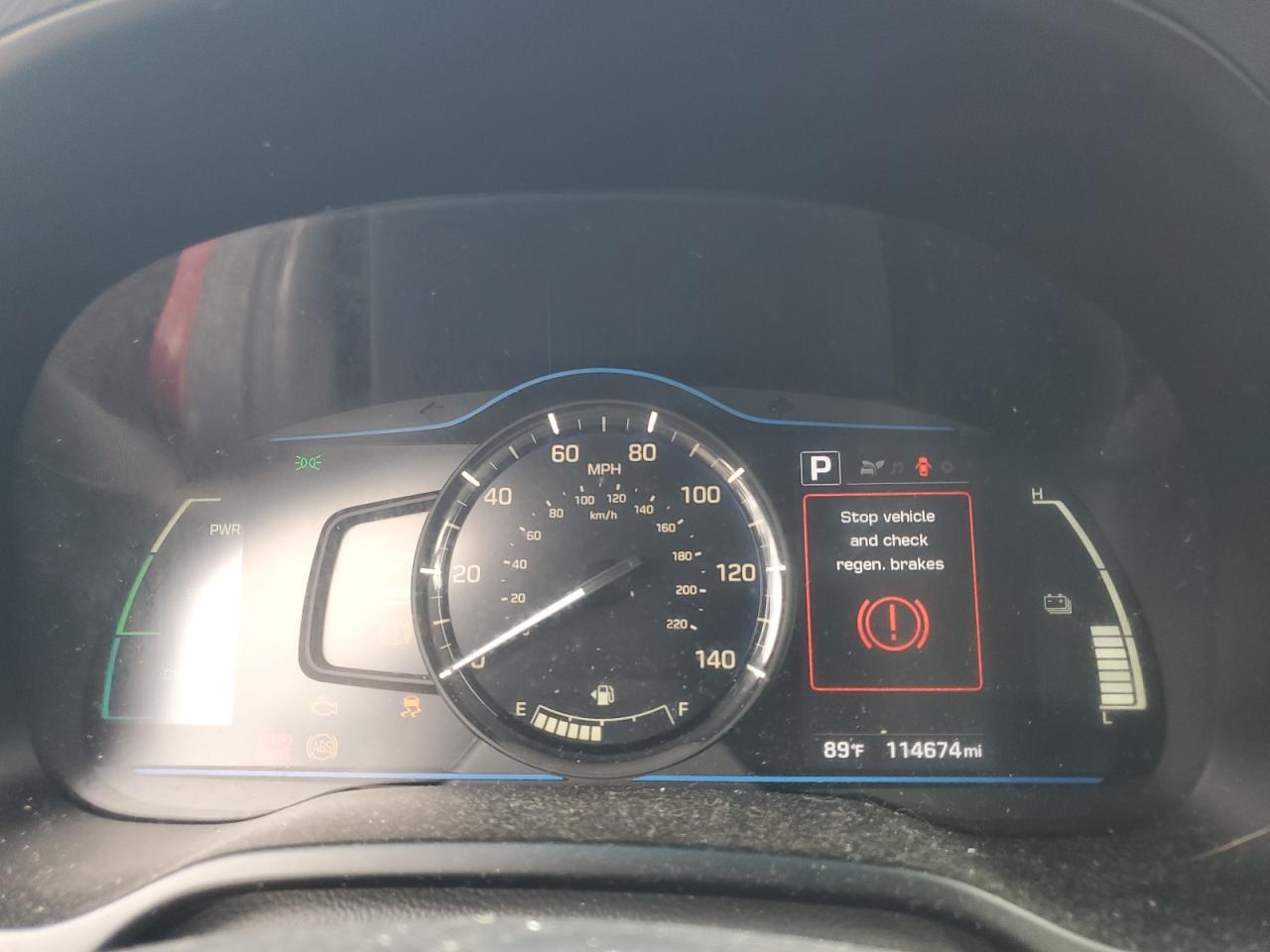 KMHC65LC9KU179483 2019 Hyundai Ioniq Blue