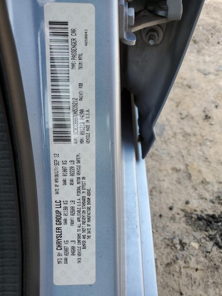 1C3CCBBB7DN539212 2013 Chrysler 200 Touring