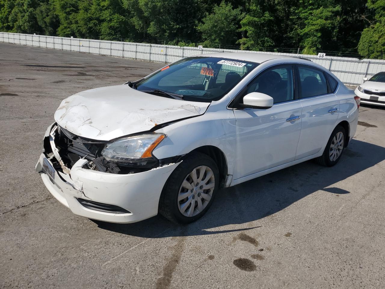 2014 Nissan Sentra S vin: 3N1AB7AP3EY323803