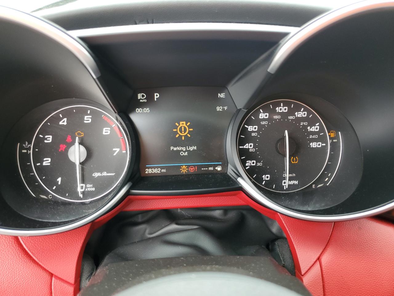 ZARFANBN3K7602694 2019 Alfa Romeo Giulia Ti