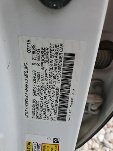 2018 HONDA ACCORD EXL - 1HGCV1F59JA219530