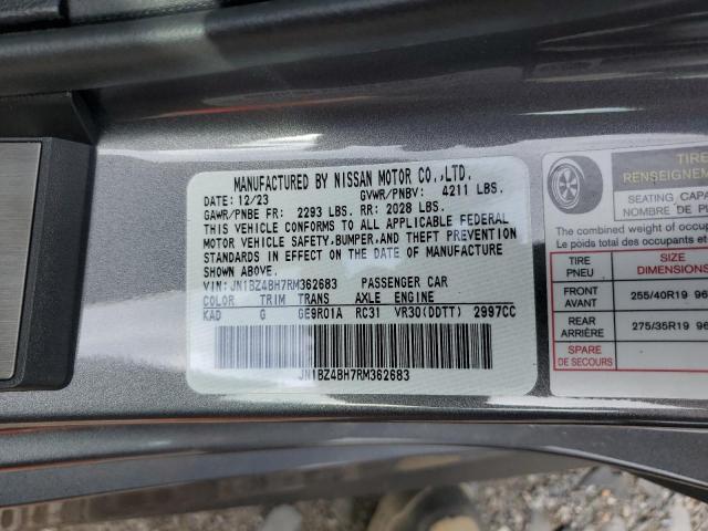 2024 NISSAN Z PERFORMA JN1BZ4BH7RM362683