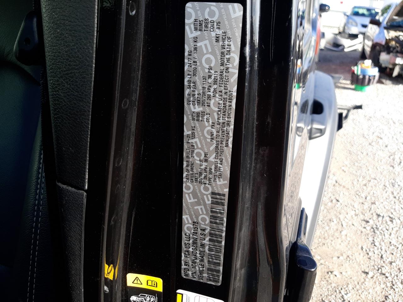 1C4HJXDG8MW741578 2021 Jeep Wrangler Unlimited Sport