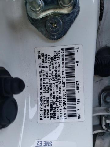 2007 Honda Civic Ex VIN: 1HGFA16857L140713 Lot: 59315014