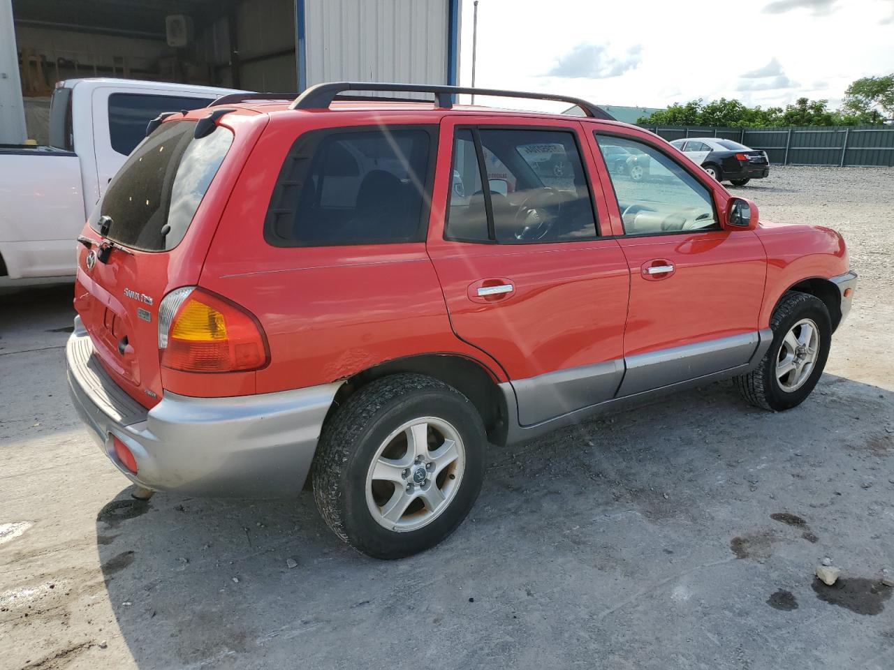 KM8SC73E43U548575 2003 Hyundai Santa Fe Gls