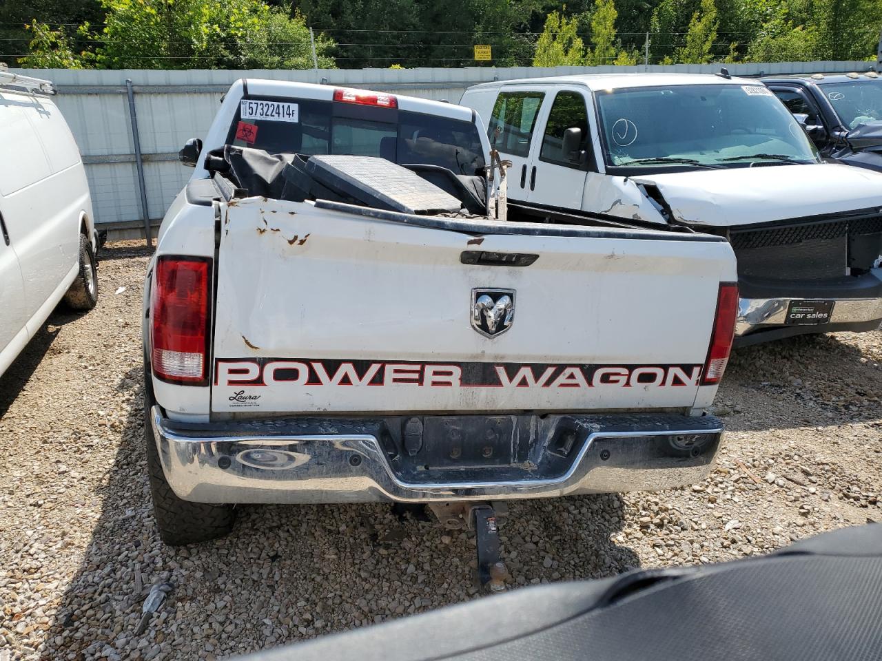 2012 Dodge Ram 2500 Powerwagon vin: 3C6TD5ET3CG114535