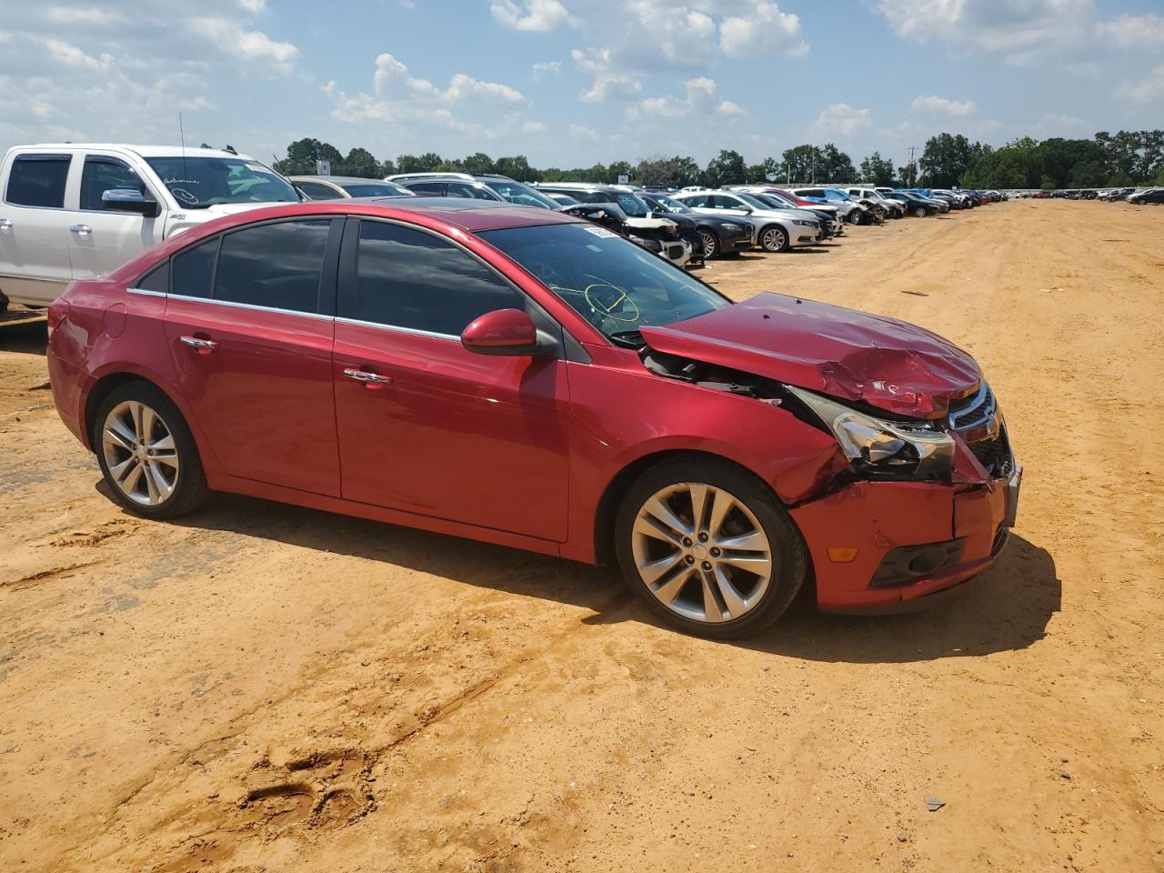 1G1PG5SB2E7320384 2014 Chevrolet Cruze Ltz