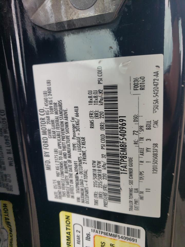 1FATP8EM8F5409691 2015 Ford Mustang