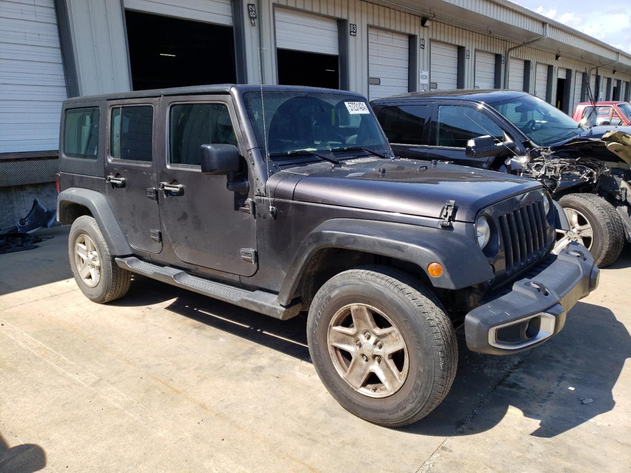 2017 Jeep Wrangler Unlimited Sport vin: 1C4BJWDG1HL607325