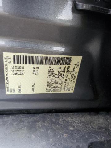 2017 Nissan Maxima 3.5S VIN: 1N4AA6AP4HC422899 Lot: 57669214