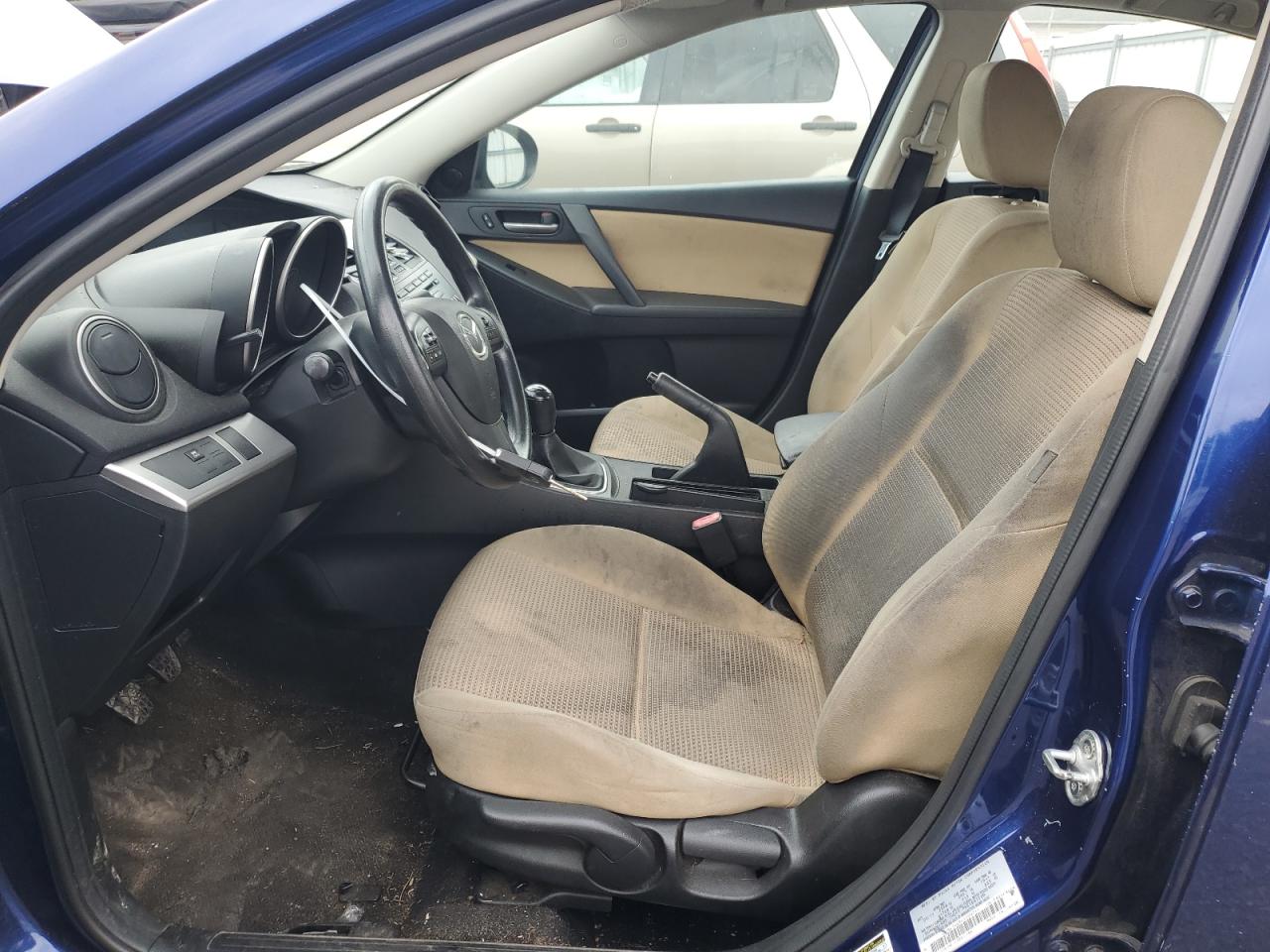 JM1BL1VG9C1509711 2012 Mazda 3 I