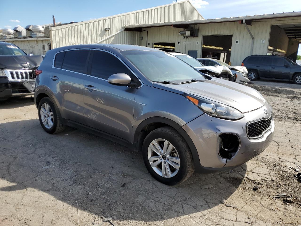 2018 Kia Sportage Lx vin: KNDPMCAC5J7341688