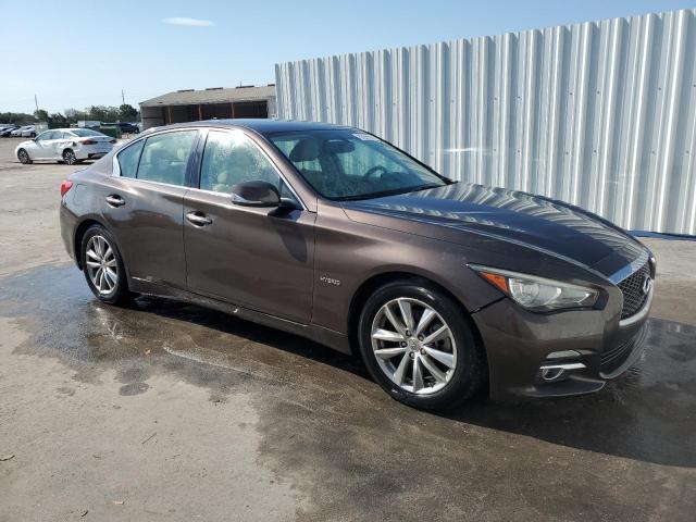 2014 Infiniti Q50 Hybrid Premium VIN: JN1AV7AP9EM691381 Lot: 56843314