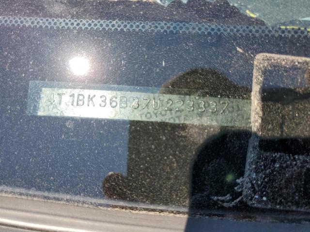2007 Toyota Avalon Xl VIN: 4T1BK36B37U223337 Lot: 60588234