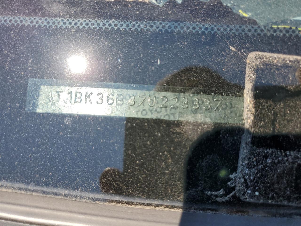 4T1BK36B37U223337 2007 Toyota Avalon Xl