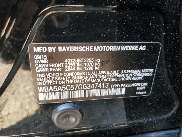 VIN WBA5A5C57GG347413 2016 BMW 5 Series, 528 I no.12