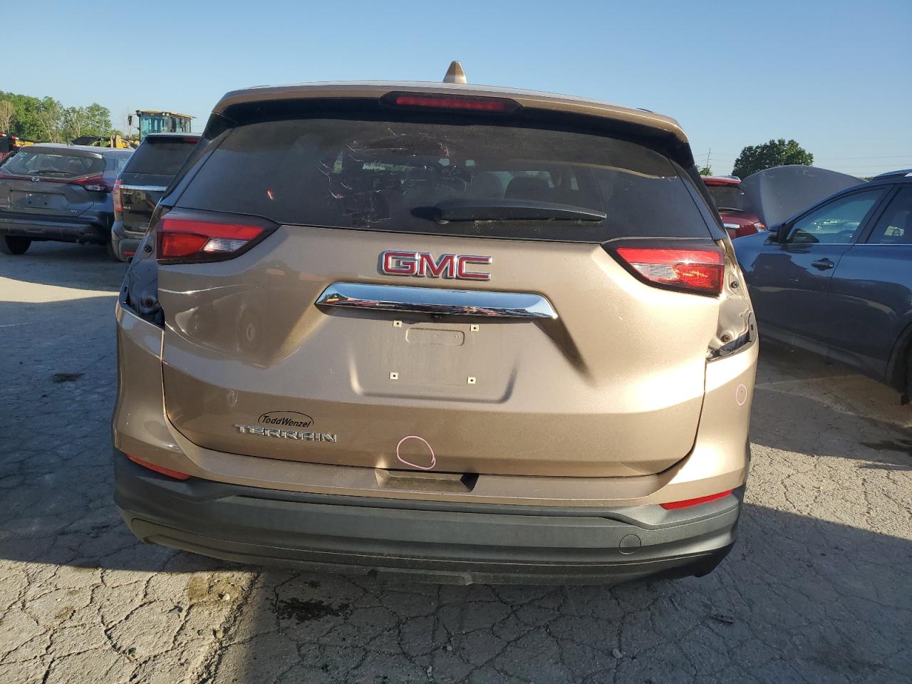 3GKALMEVXJL330714 2018 GMC Terrain Sle