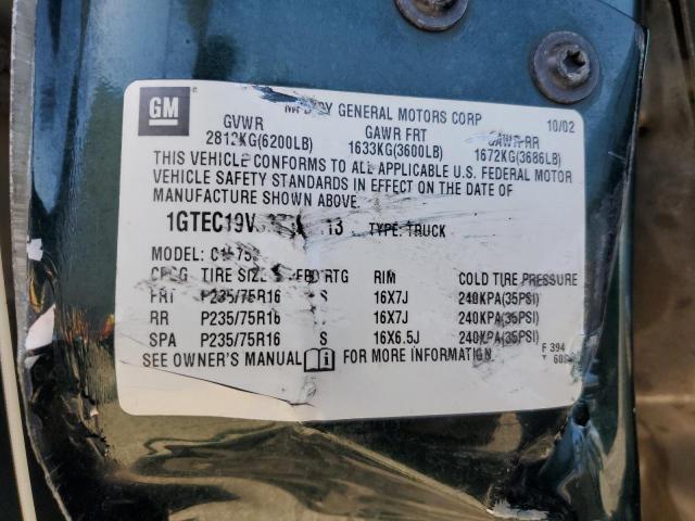 2003 GMC New Sierra C1500 VIN: 1GTEC19V53Z180013 Lot: 57462234