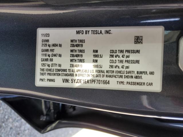 5YJ3E1EA1PF701664 2023 TESLA MODEL 3 - Image 12