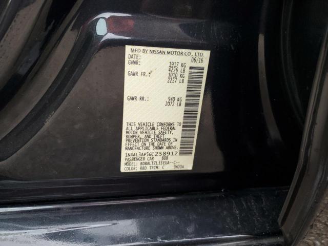 2016 NISSAN ALTIMA 2.5 - 1N4AL3AP5GC258912
