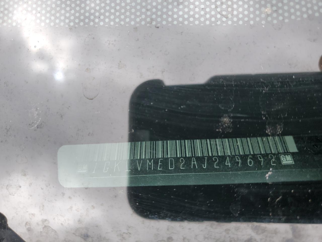 1GKLVMED2AJ249692 2010 GMC Acadia Slt-1