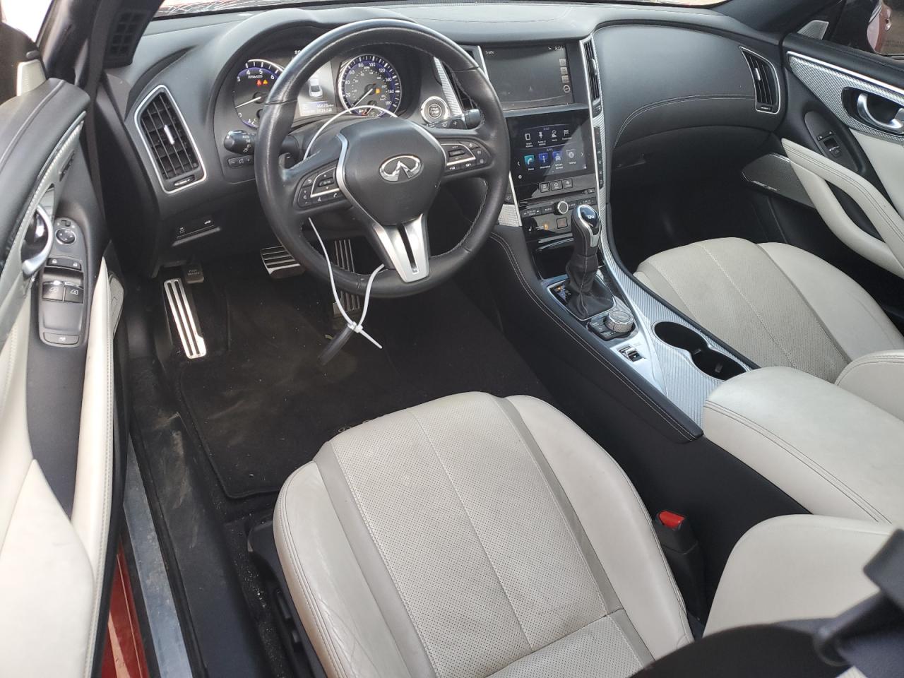 JN1FV7EL8KM440134 2019 Infiniti Q60 Red Sport 400