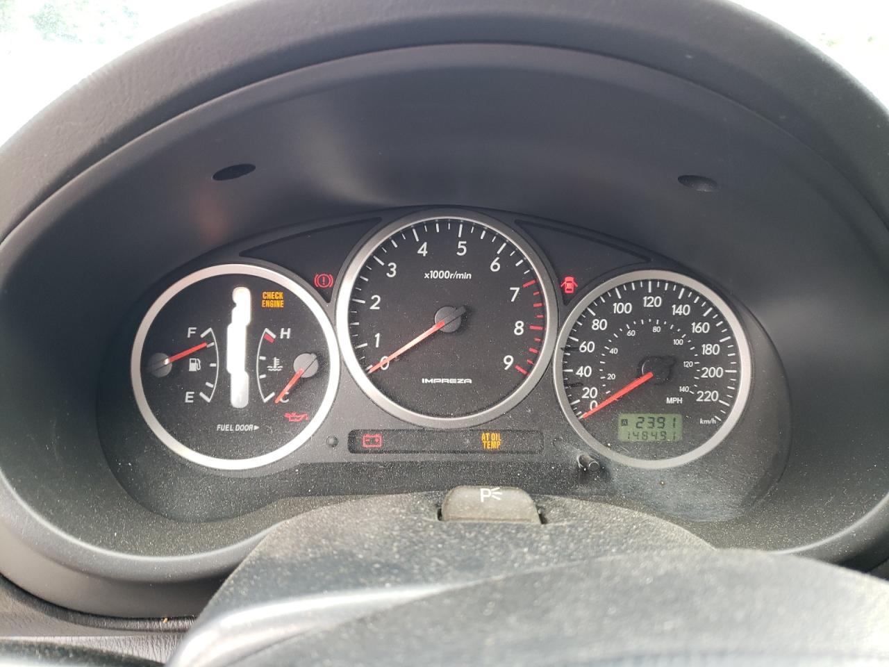 JF1GG29614H816581 2004 Subaru Impreza Wrx