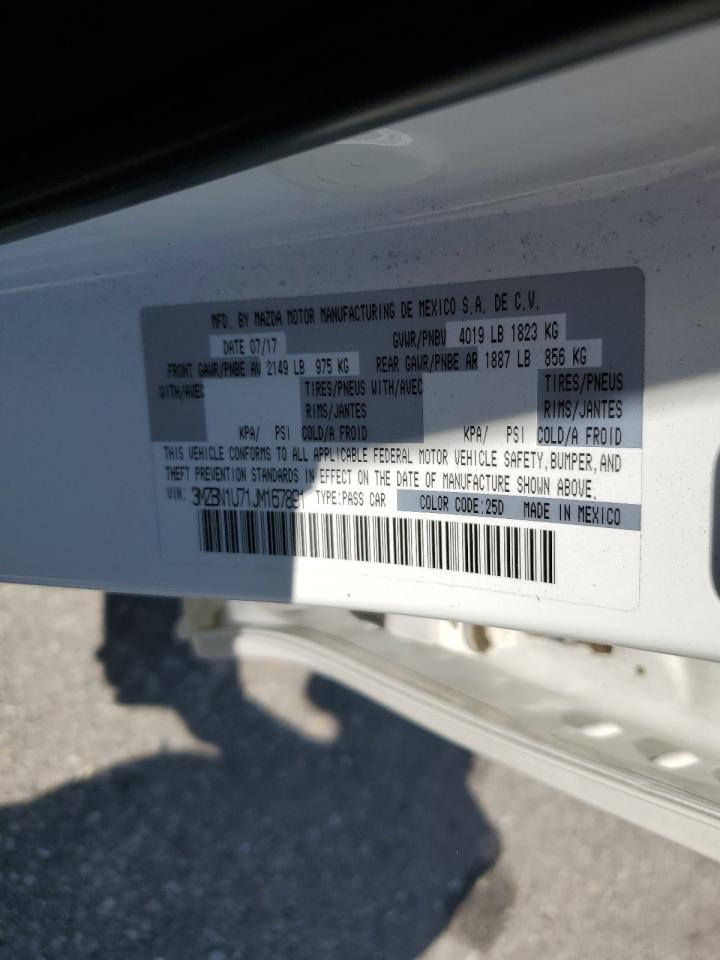 3MZBN1U71JM167891 2018 Mazda 3 Sport